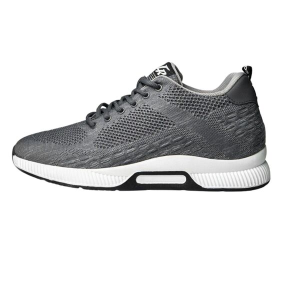 Conzuri V2 Cloud Runners Mens Size 12.5 Running Shoes Gray Height Boosting - Picture 1 of 10